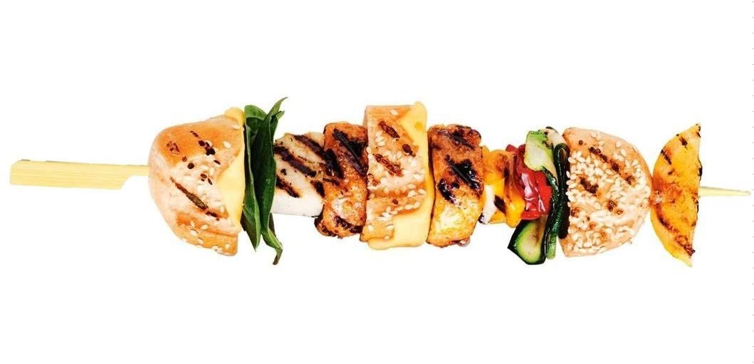 Gmark paddle skewers for appetizers and cocktail canapes