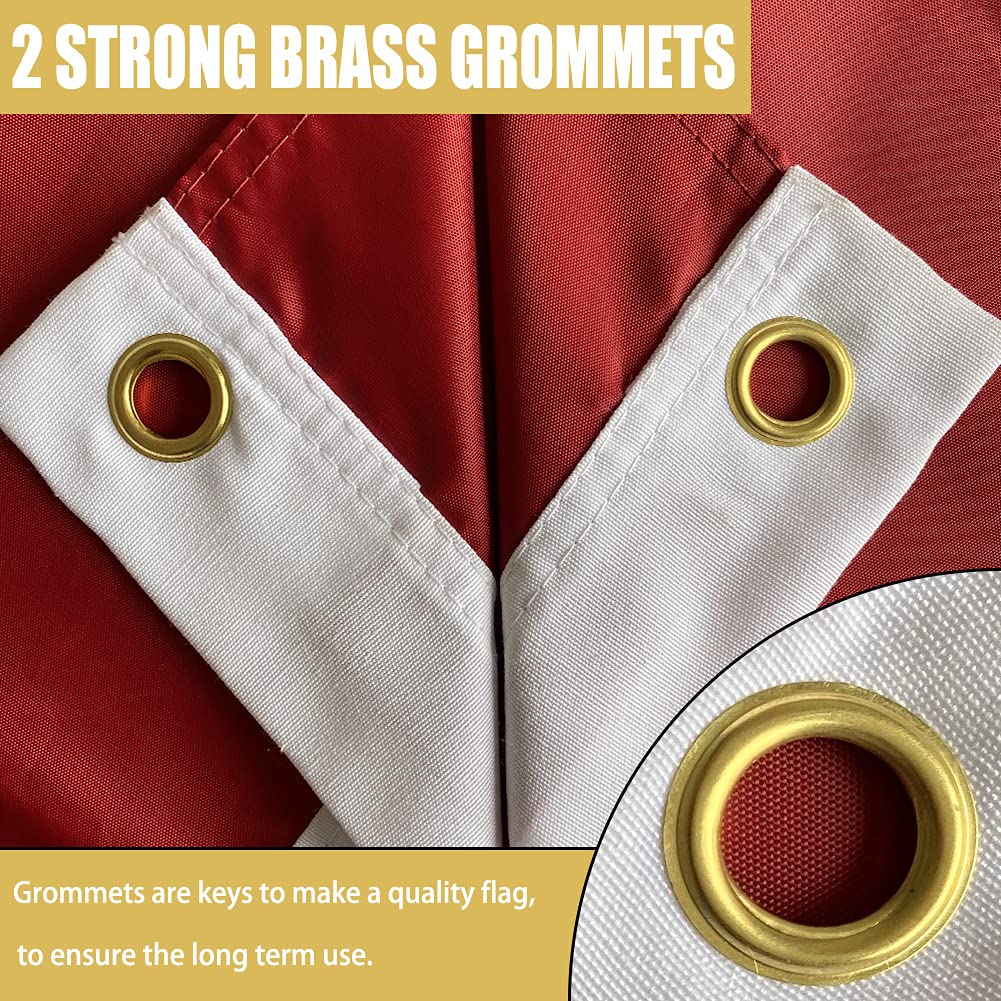 Gmeitoey USMC flag suited for outdoor and indoor display.