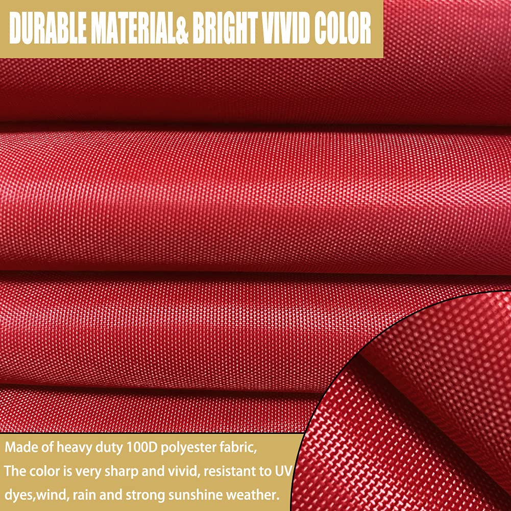 Gmeitoey USMC flag with Oxford header and brass grommets for durability.