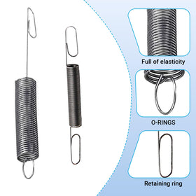GnDaYoug anti-surge spring small 44x3mm for smoother engine operation