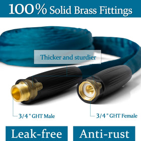 Gnimihz brass fittings ensure leak-free connections with taps.