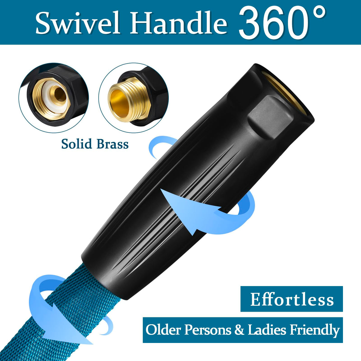 Gnimihz lightweight and flexible hose designed for easy carrying.