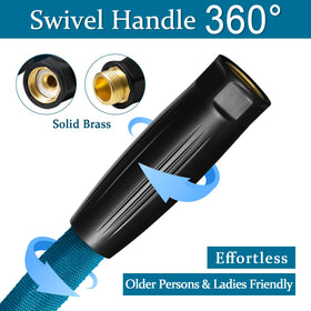 Gnimihz lightweight and flexible hose designed for easy carrying.