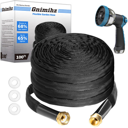 Gnimihz 100ft hose inner core for flexible watering.