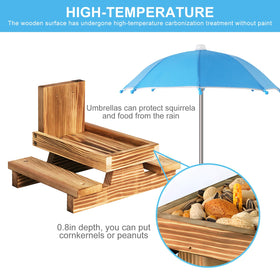 Corn cob feeding option integrated into the Gnodry feeder