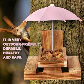 Gnodry Squirrel Feeder corn cob position offers versatile setup