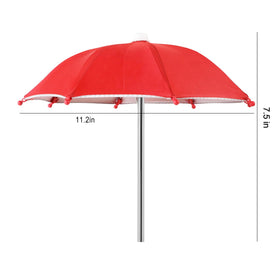 Gnodry Squirrel Feeder Mini Umbrella cap protects the tip and enhances aesthetics.