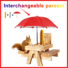 Gnodry Expansion screw ensures secure mounting to the squirrel feeder.
