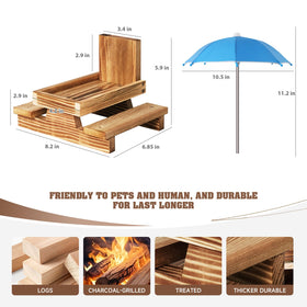 Close-up of canopy and durable frame on Gnodry feeder