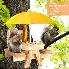 Gnodry yellow canopy close-up showcases vibrant color and weather-ready design.