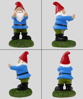 Gnometastic funny garden gnome as a playful adult gift