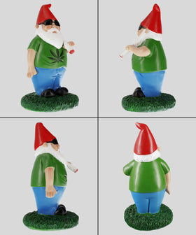 Gnometastic poly resin gnome guaranteed for outdoor durability.