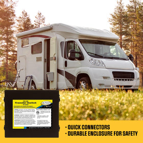 Go Power TS-30 compact design fits RVs and boats with safety.