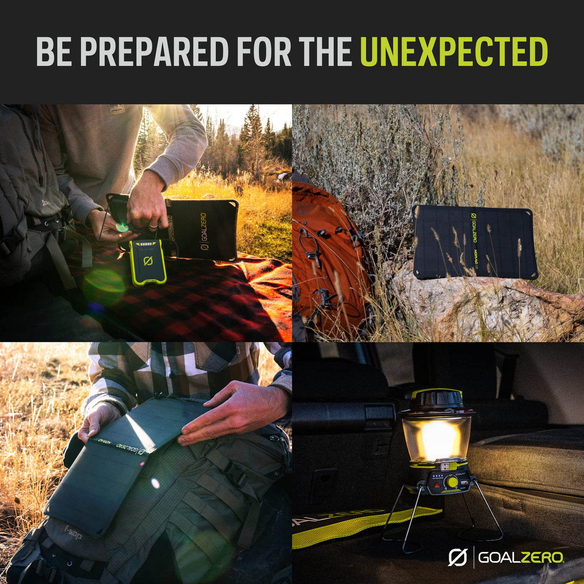 Goal Zero Nomad 10 lightweight panel attaches to your backpack