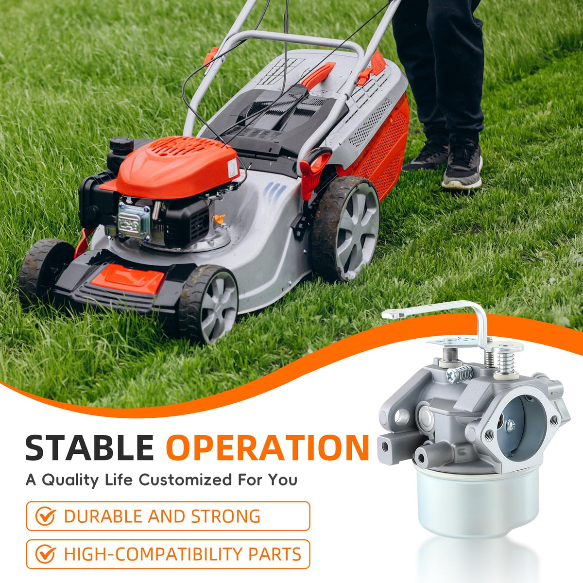 GoaMotors carburetor for Coleman PowerMate 5000W delivers steady fuel delivery for generator use.