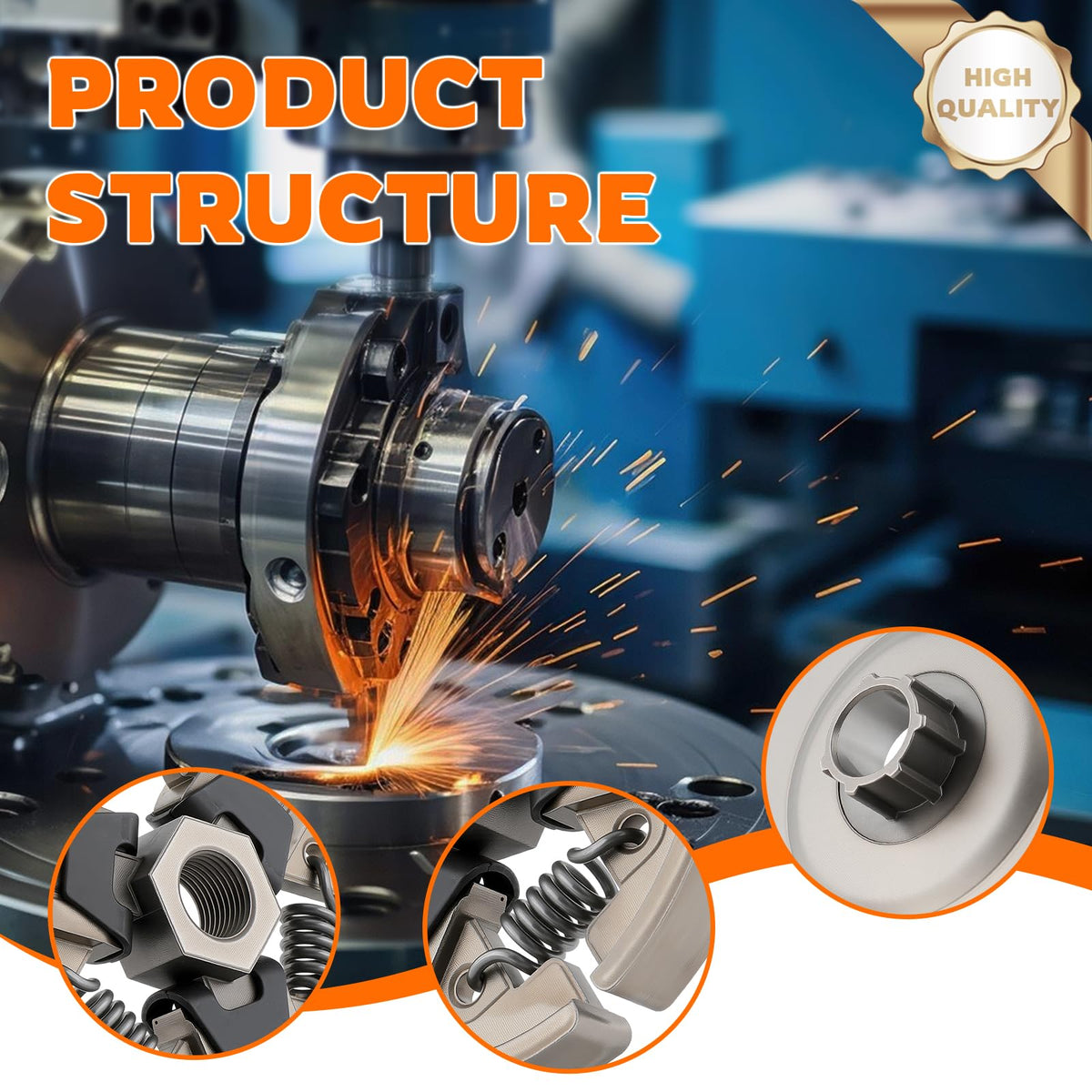 GoaMotors E-clip keeps components securely in place within the clutch kit