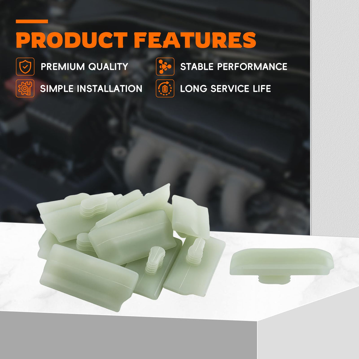 GoaMotors sprocket cover bumper strip protects components and extends chainsaw life.
