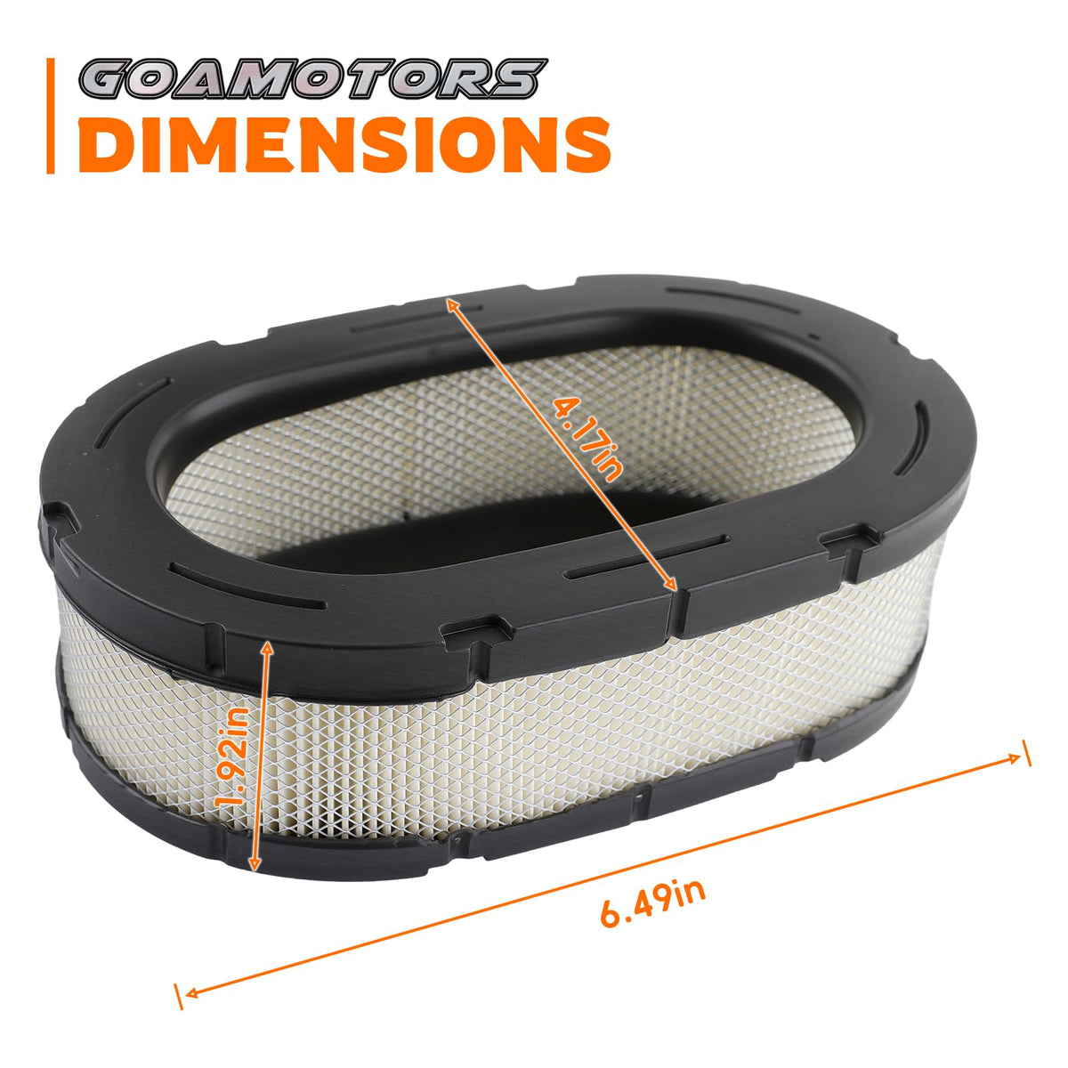 GoaMotors fuel filter helps prevent dirt from reaching the fuel system