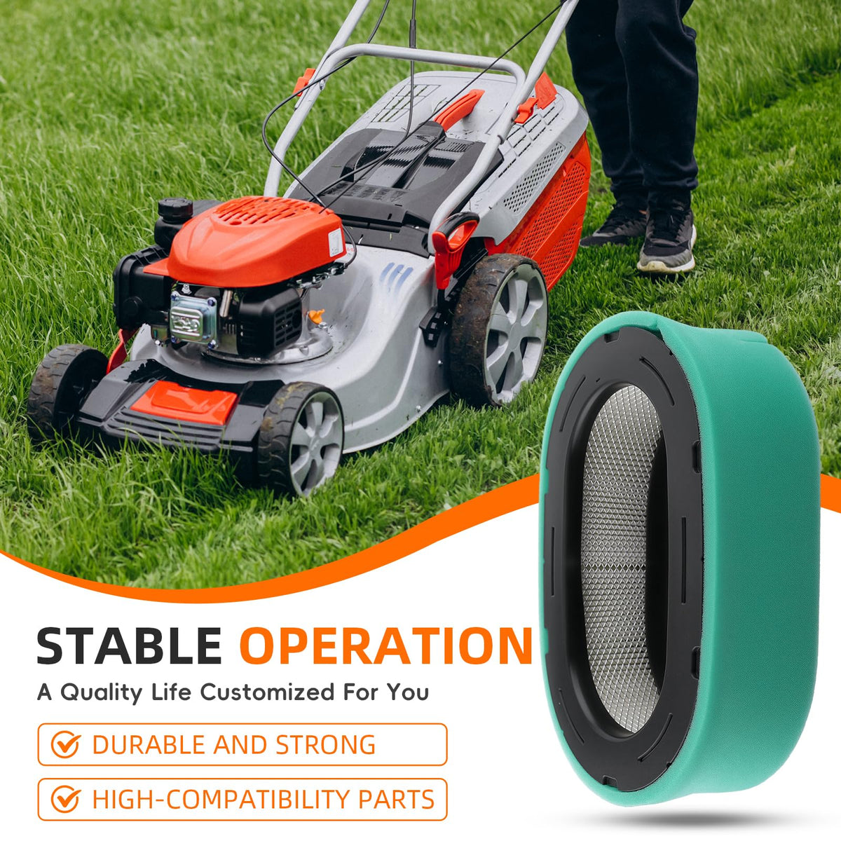 GoaMotors pre-cleaner traps debris to extend filter life and maintain airflow