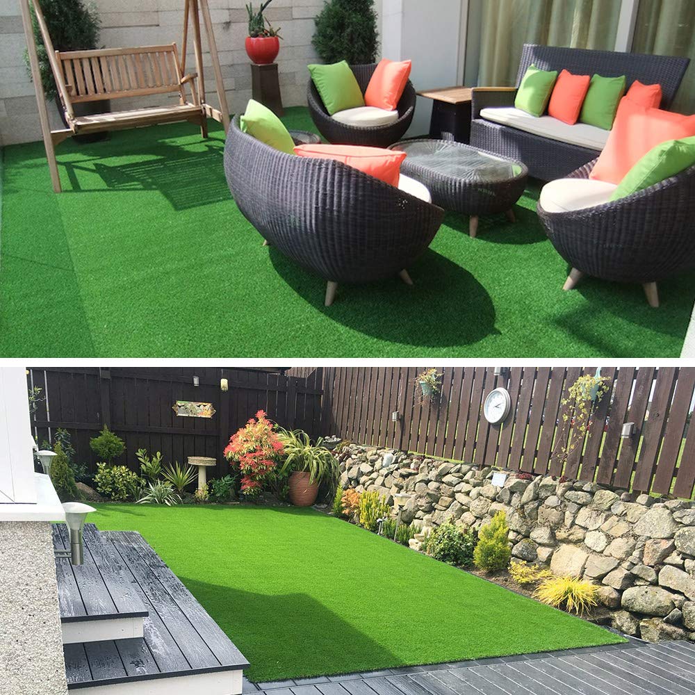 Goasis Lawn easy-clean quick-dry grass surface.