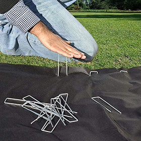 Goasis Lawn garden-multi-use-application supports fences, nets, and landscape fabrics across projects