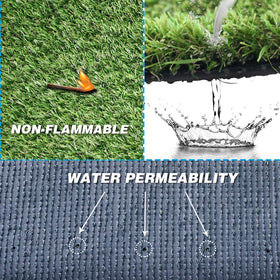 Goasis Lawn pet-friendly dog lawn mat for cleaner play spaces.