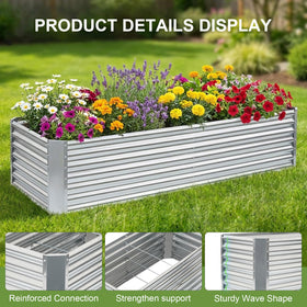 GoCampDirect 240-gallon capacity provides generous soil space for diverse plantings