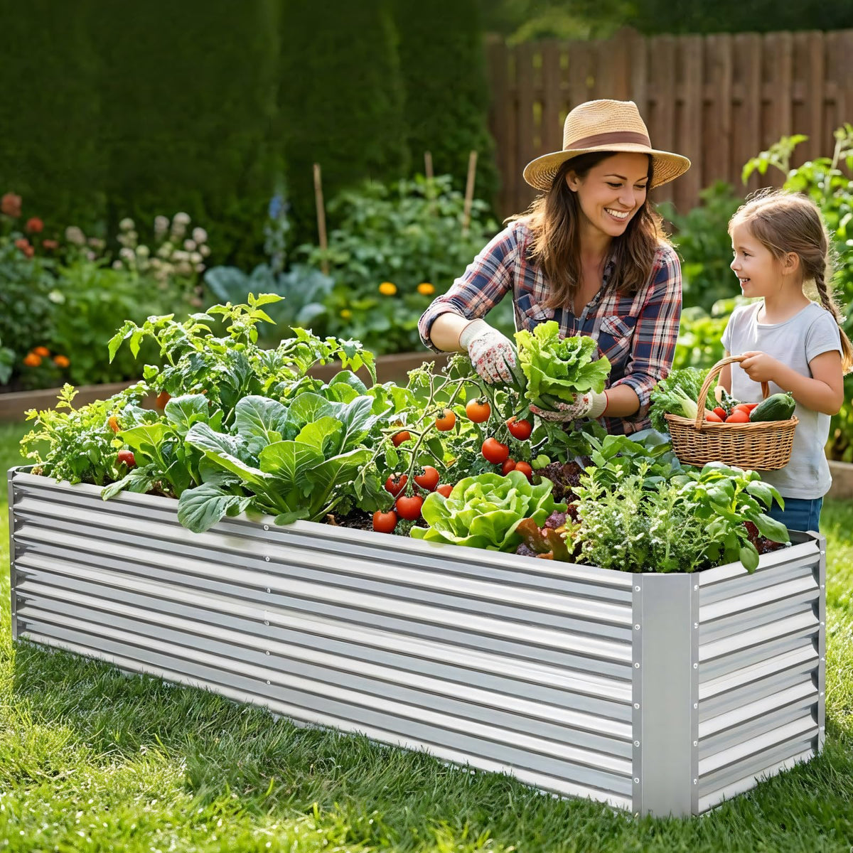 GoCampDirect silver finish complements outdoor spaces with a modern look