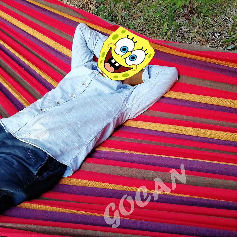 GOCAN portable hammock with carry bag for easy transport.