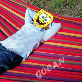 GOCAN portable hammock with carry bag for easy transport.