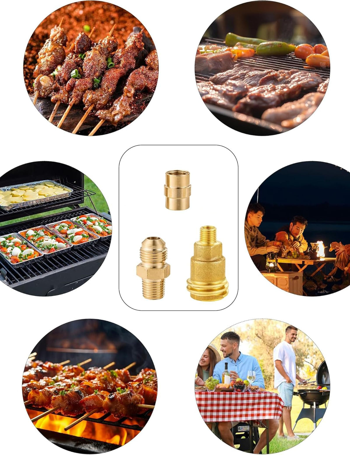 Compact three-piece Gocayio propane kit for portability