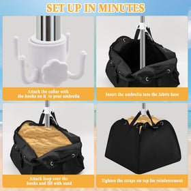 Foldable design engaging wind resistant features for sturdy outdoor use.