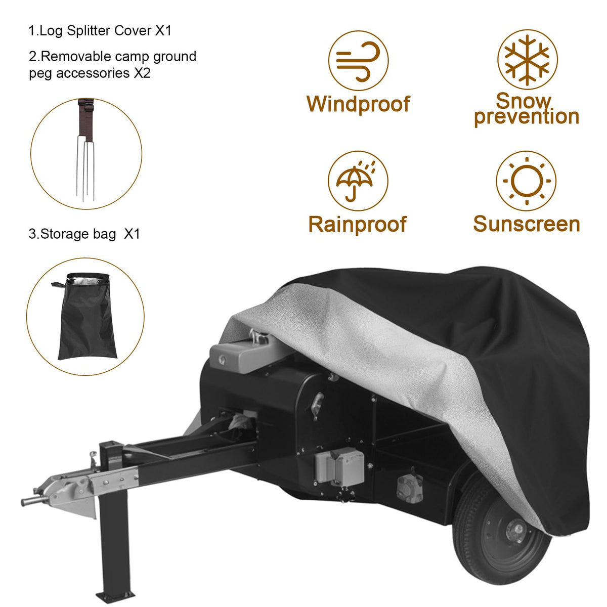 Goctoke storage bag included for easy packing