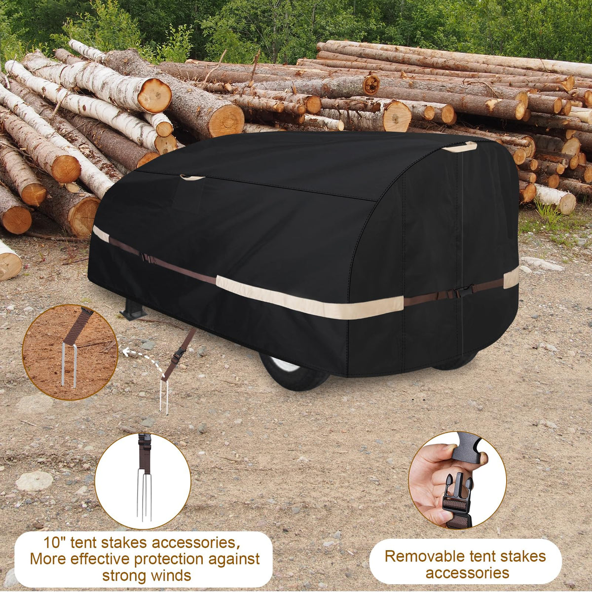 Goctoke breathable vents reduce moisture buildup for dry storage
