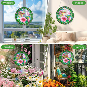 Godferyxin hummingbird suncatcher gift-ready for bird lovers.