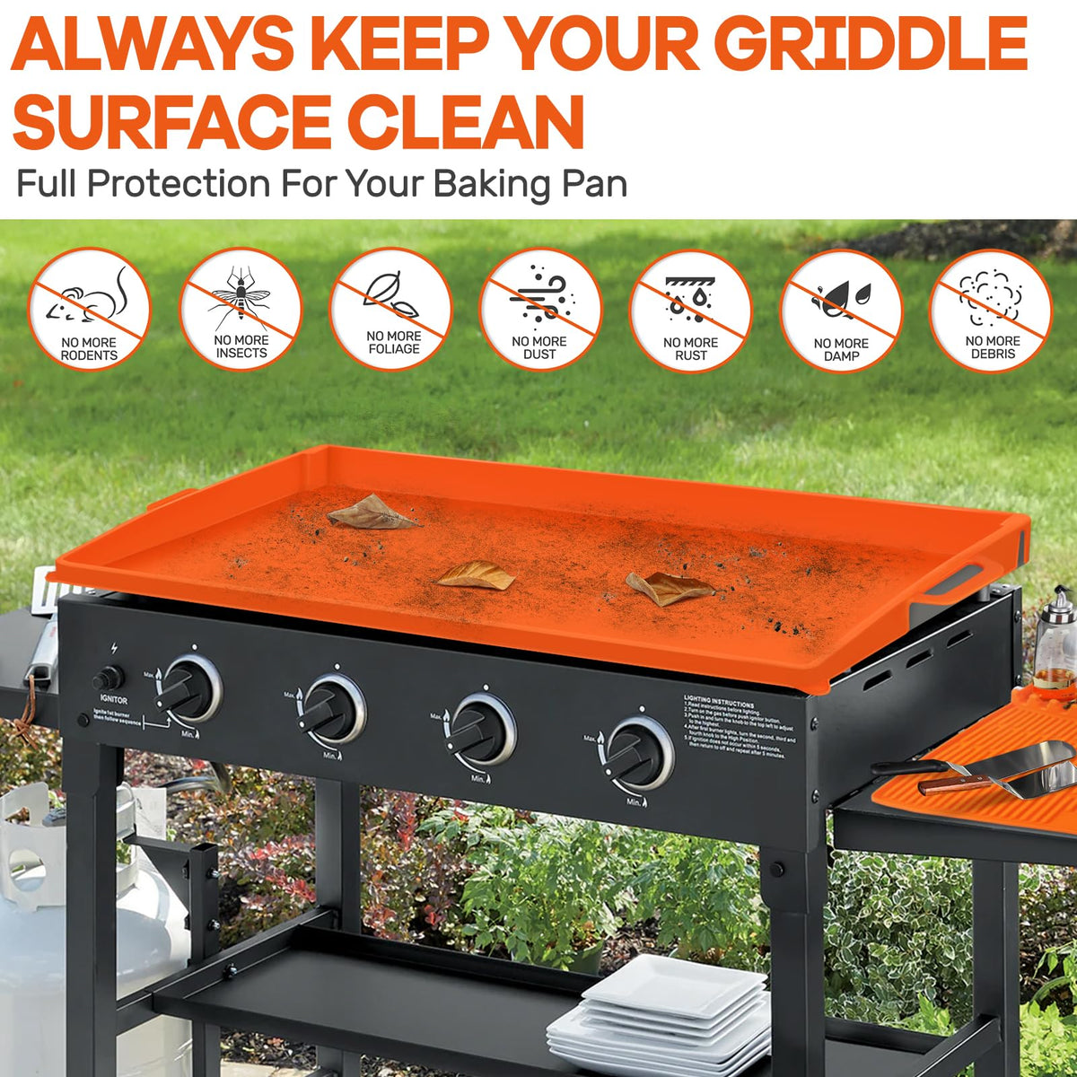 GODUCK wrap-around design shields every edge from moisture and dust.