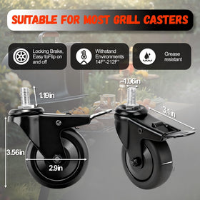 goduog easy locking mechanism delivers secure position during cooking sessions
