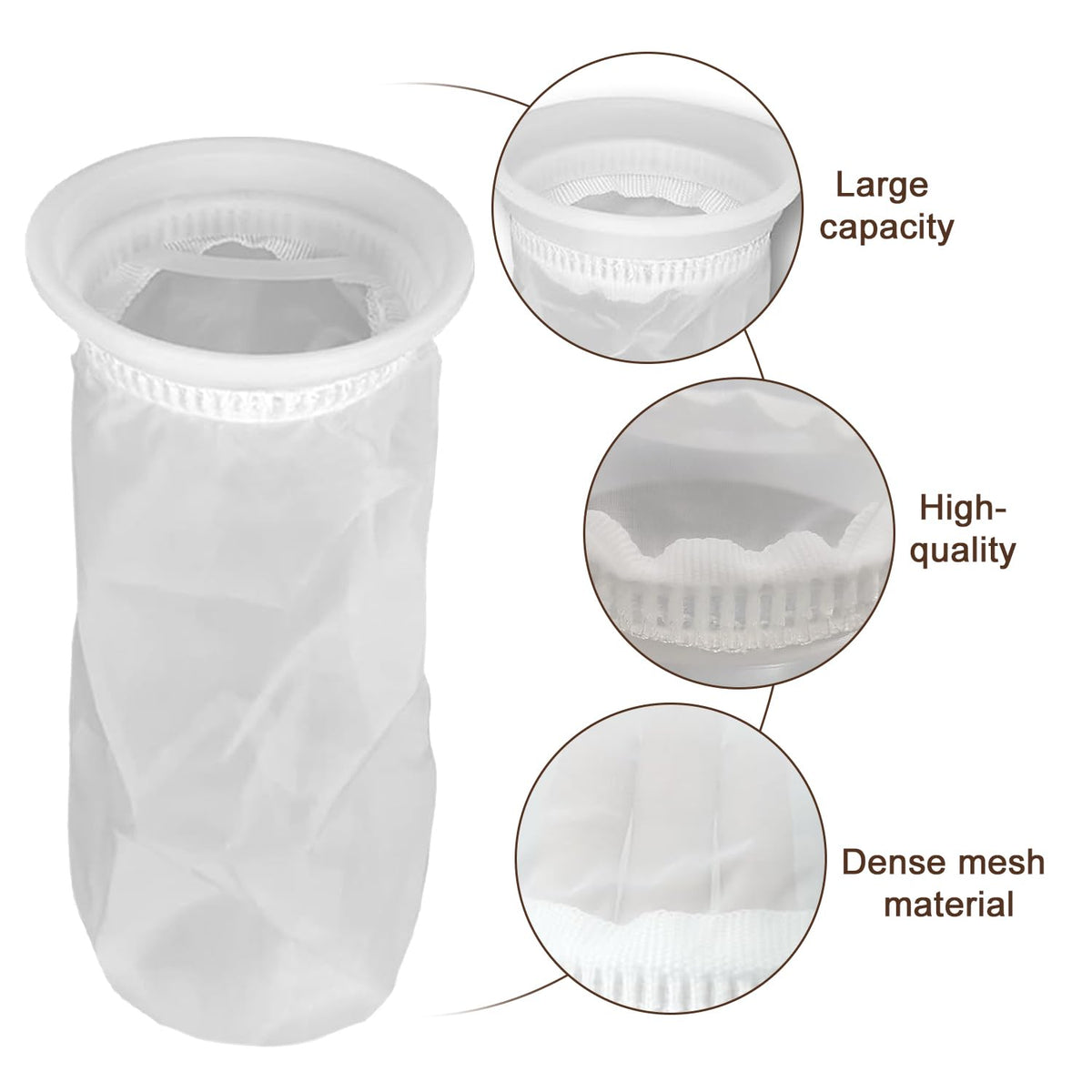 goduog washable filter is reusable for continued tank purification.