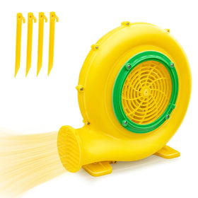 GOFAFALO Bounce House Blower front view with large 750W motor for big inflatables