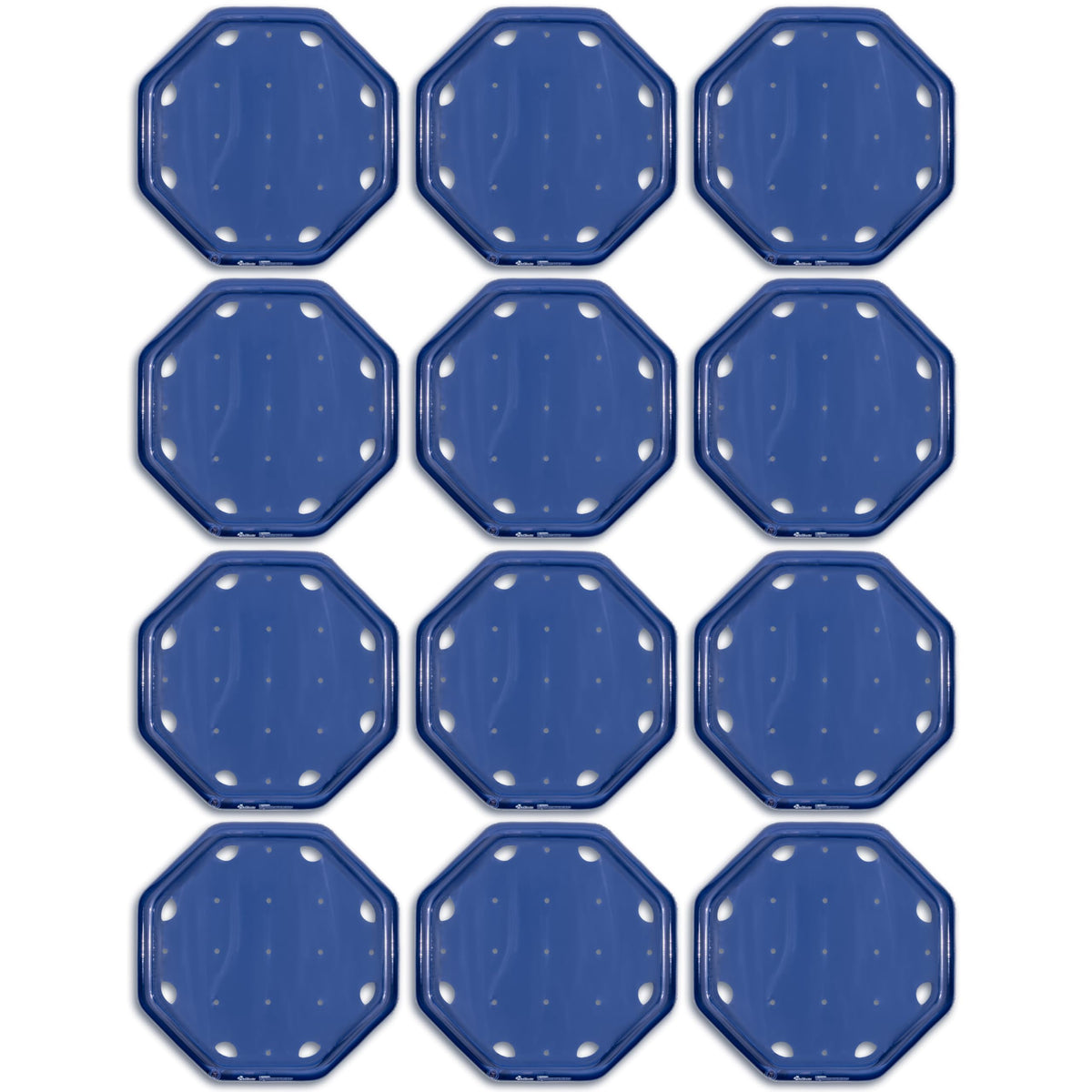 GoFloats V2 inflatable solar heater rings inflate faster for quick setup.