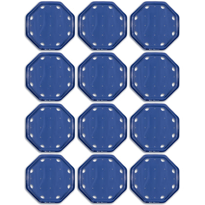 GoFloats V2 inflatable solar heater rings inflate faster for quick setup.