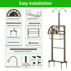 GOFORWILD quick disassembly enables compact winter storage.