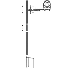 GOFORWILD in-garden display emphasizes vertical storage to save space