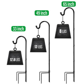 GOFORWILD outdoor garden decor aisle setup with sturdy hooks.