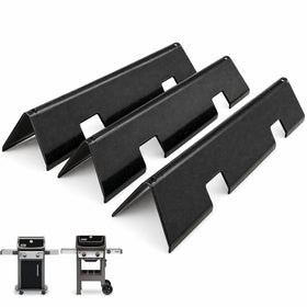 GOKOTASA flavorizer bars, front view, for Weber GS4, promoting even heating
