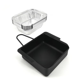 GOKOTASA grease tray replacement for Nexgrill 4-burner pan for better fit and cleanup
