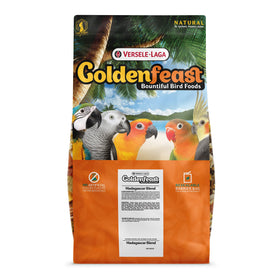 Goldenfeast VL Madagascar Blend close-up showing varied ingredients foraging enrichment.
