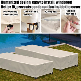 GoldenRaindrop side vents promote airflow and moisture control