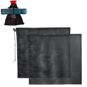 Goldlife pond pump filter bag open shows large mesh barrier for debris