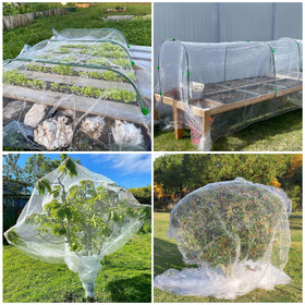 GonLei greenhouse arches and connectors enable quick, secure garden setup.